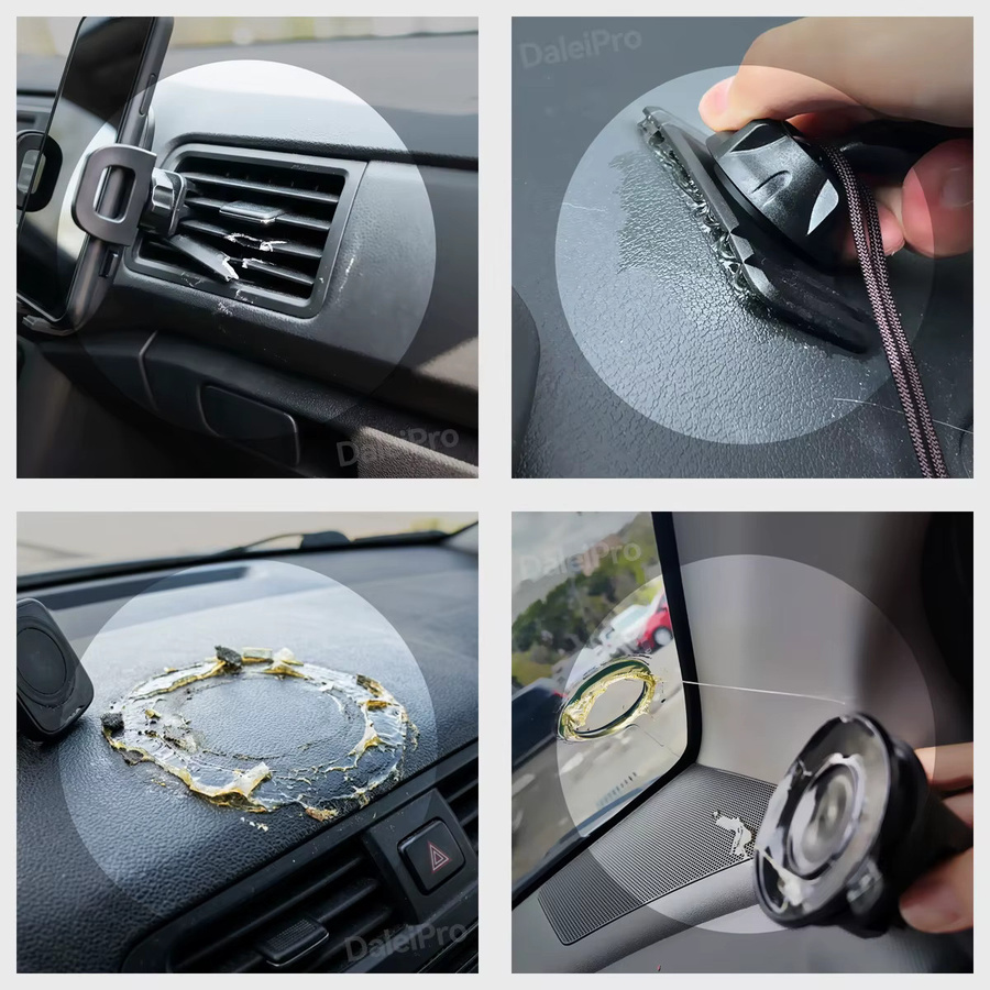 Fahrzeugspezifische Smart Car Phone Mount Telefonhalterung mit 66W Ladefunktion für VW Tiguan 5N MK1 (2007-2016), Farbe: Schwarz - Bild 3