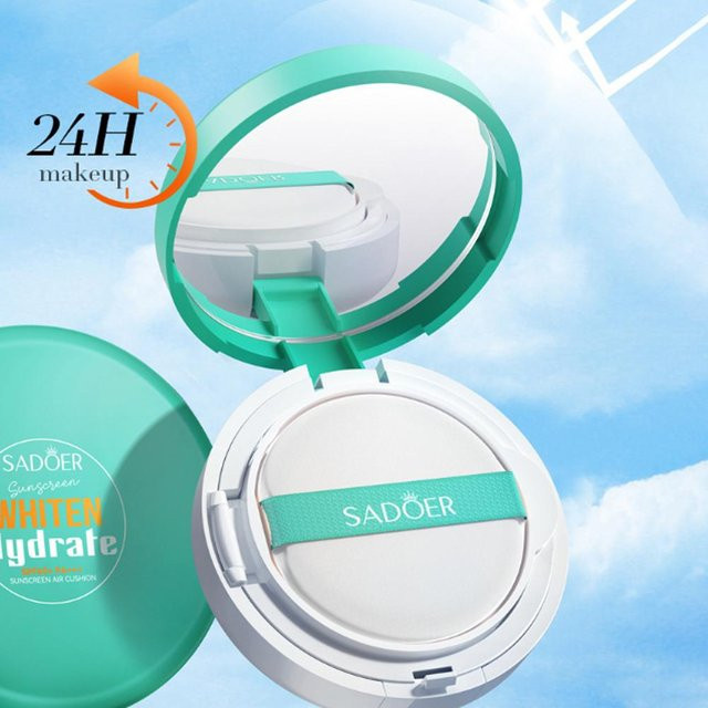 SADOER BB Creme Air Cushion, SPF60+, Feuchtigkeitsspendend, Unisex - Bild 1