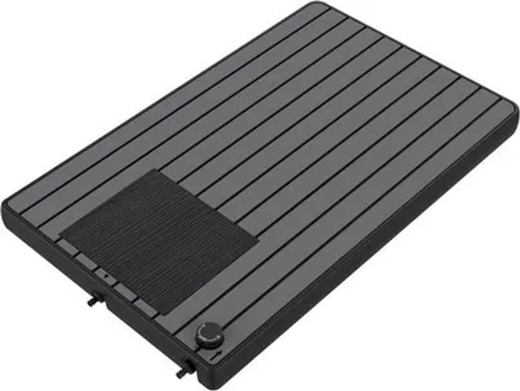 Steinbach Panel aus Kunststoff in Grau, B: 101 cm, H: 7 cm, T: 62 cm - Bild 1