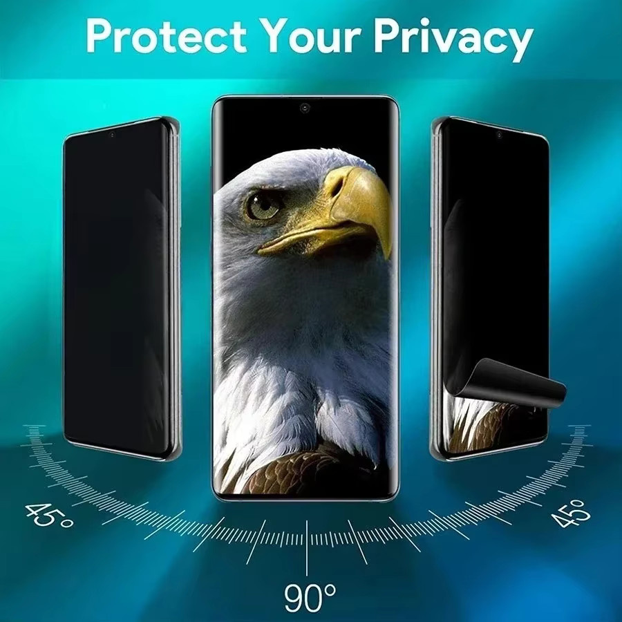 Xiaomi Sichtschutz-Hydrogel-Folienprotektoren Anti-Spion Displayfolie für Xiaomi 15 Ultra 14 13 12 T Pro 11 12 13 Lite in Transparent - Bild 2