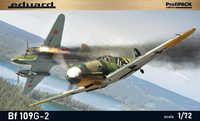 Eduard Messerschmitt Bf 109 G-2 Profipack, Modellfahrzeug, 1:72 - Bild 1