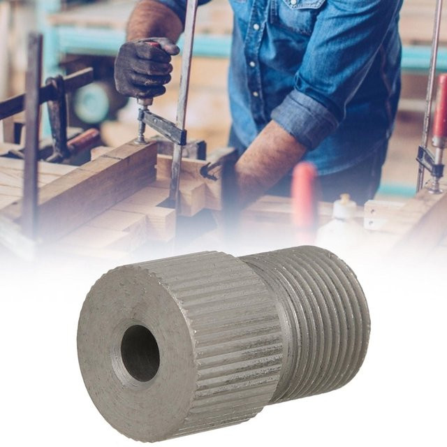 TOMTOP Bohrfutter-Adapterhülse Set aus Stahl, 3 Stück, 5mm, Grau - Bild 1