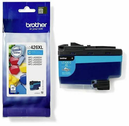 Brother Original Tintenpatrone LC-426XLC Cyan mit extra hoher Ausbeute - Bild 1