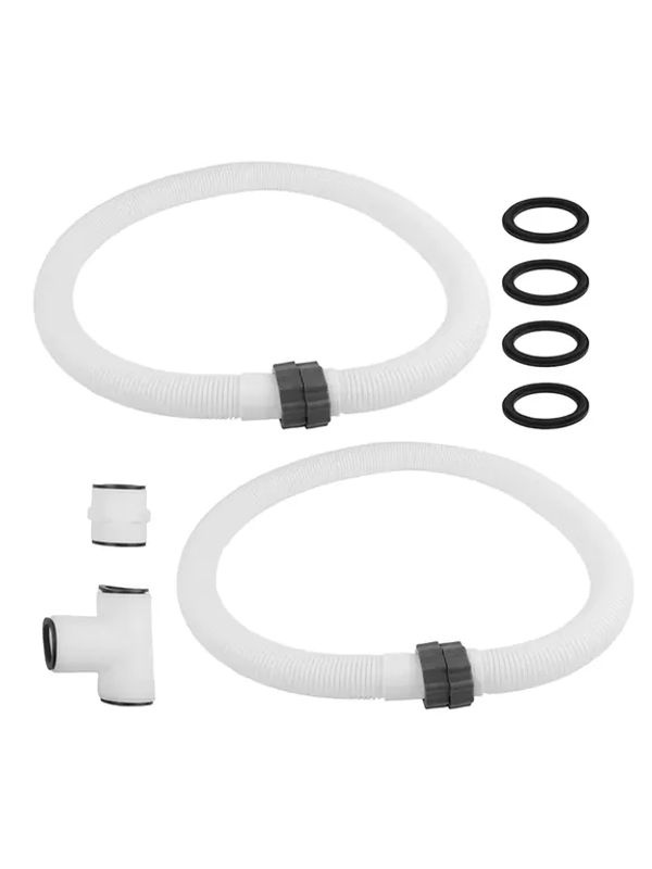 Intex Poolfilter-Pumpenschlauch-Adapter Set für oberirdische Schwimmbäder in Weiß - Bild 2