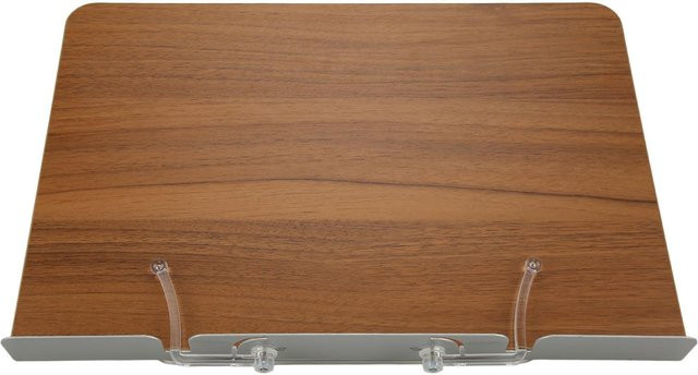 Verstellbarer Leseständer aus Aluminiumlegierung von aimo in Braun für Bücher und Tablets - Bild 1