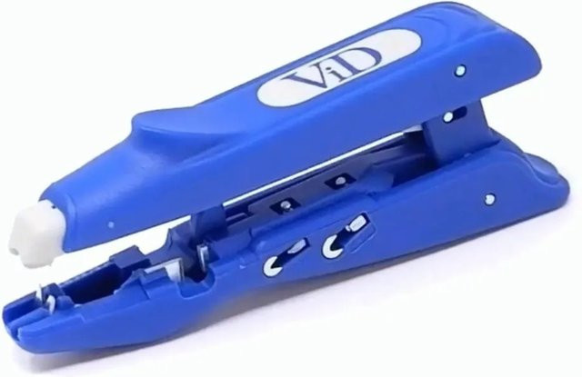 ViD Duo-Crimp No.300 3 in 1 Abisolierer und Crimpzange in Blau - Bild 1