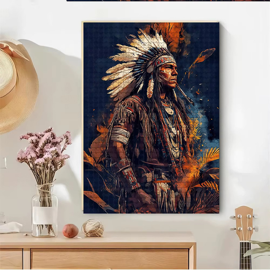 Challen Indianer-Puzzle, Puzzlespiel - Bild 2