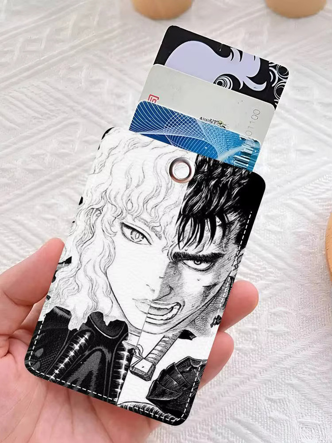 Schlüsselanhänger Anime B-Berserk Guts And Griffith, Leder - Bild 7