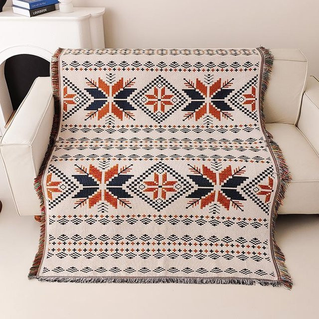 RC LADY Graffiti Sofa Abdeckung und Picknickmatte im Ethnic-Stil, Mehrfarbig, B/B: 90 x 90 cm - Bild 1