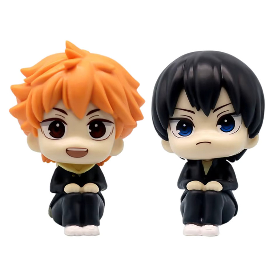 Bandai BLUE LOCK Haikyuu!! Sitzende Cartoon-Figur, Einzelfigur, 10cm - Bild 2
