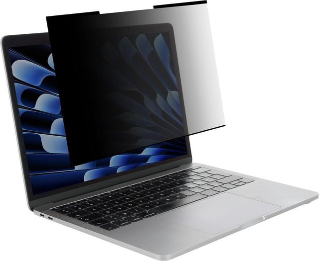 Mobilis Blickschutzfilter für 15,3 Zoll Laptop Rahmenlos, Schwarz - Bild 1