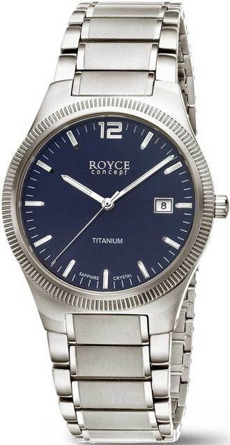 Boccia Herrenuhr, Solar, Titanium, Saphirglas, 39 mm, Blau, 5 ATM - Bild 1