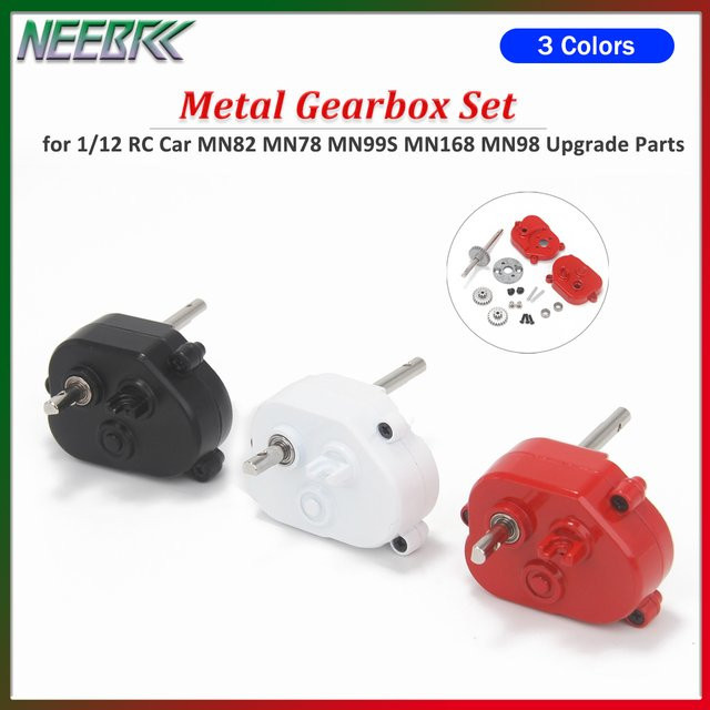 NEEBRC Metall-Getriebe-Set, Zubehör, Schwarz - Bild 1