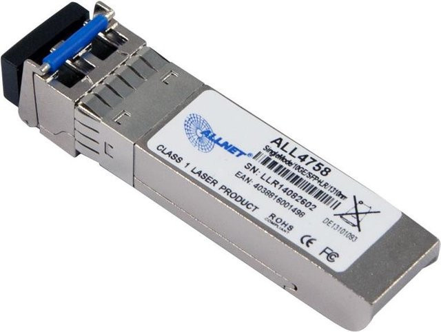 ALLNET ALL4758-INDU SFP+ Netzwerk-Transceiver-Modul Faseroptik 1310nm 10000Mbit/s in Silber - Bild 1