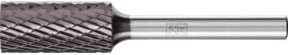 PFERD Hartmetall Frässtift Zylinder ZYA universal mittel kreuzverzahnt HICOAT grau Durchmesser: 12 mm, Länge: 25 mm, Schaft-Durchmesser: 6 mm - Bild 1