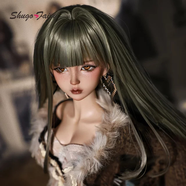 Shugafairy Sissie Original Bjd Puppe, 1/4 Komplettset, Leopardenmuster - Bild 1
