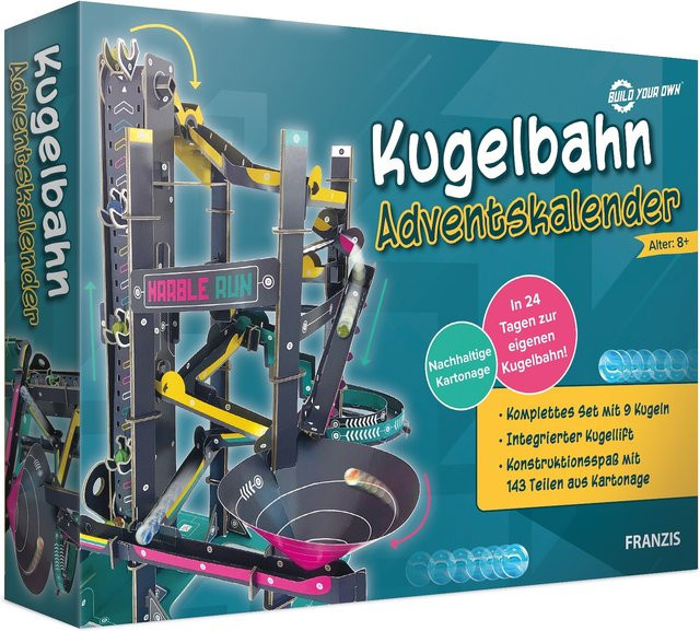 Franzis Kugelbahn Adventskalender ab 8 Jahren - Bild 1