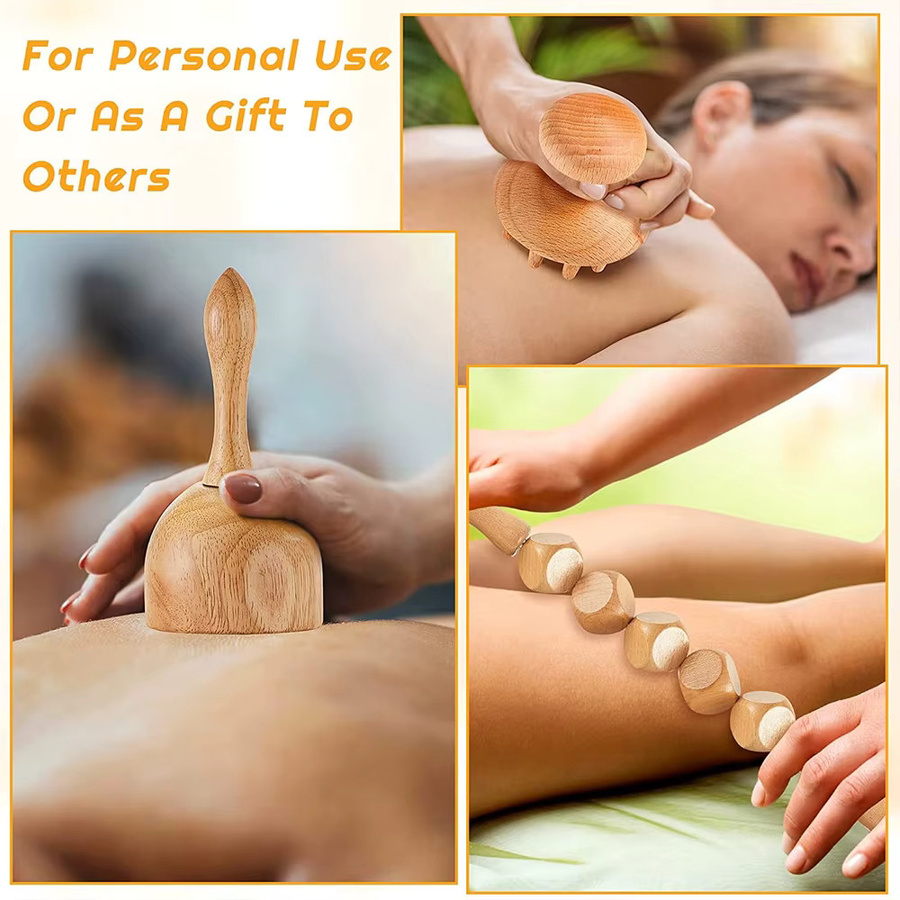 STAWHO Holztherapie-Massagegerät, Unisex - Bild 3