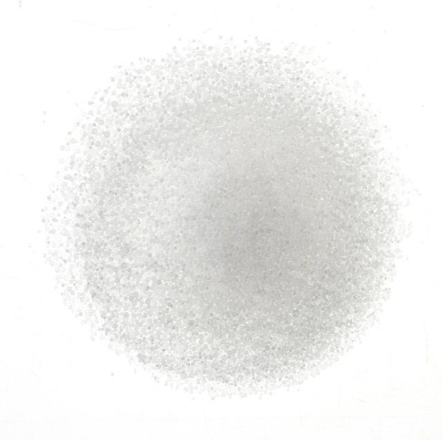 Glorex Kerzensand mit Docht in Weiß - Bild 1