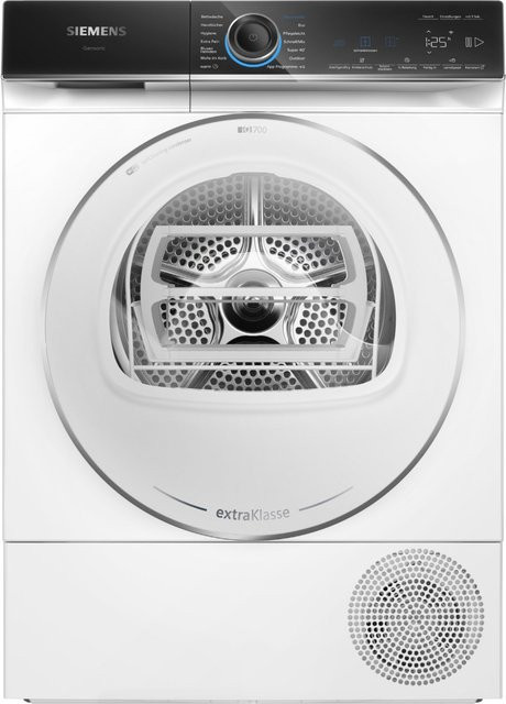 Siemens iQ700 WQ46B2D91 Wärmepumpentrockner weiß mit WiFi und App-Steuerung - Bild 1