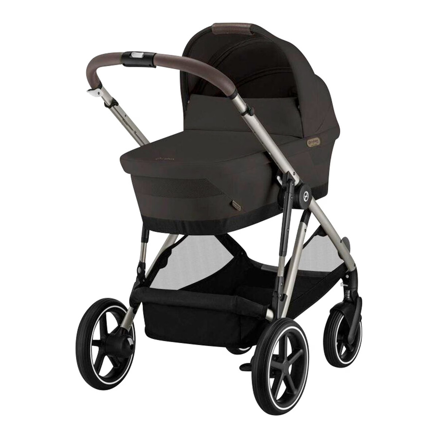 Cybex Gold Gazelle S Zwillings- und Geschwisterwagen in Braun - Bild 2