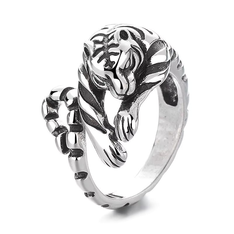 SAY Ring 925 Silber, Vintage, Unisex - Bild 4