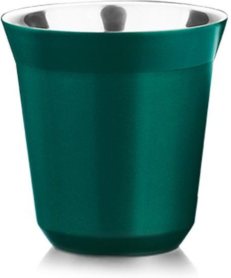 Doppelwandige isolierte Edelstahl-Espressotasse von Yiran Furniture, Demitasse-Becher für Kaffeekapseln, 80 ml - Bild 1