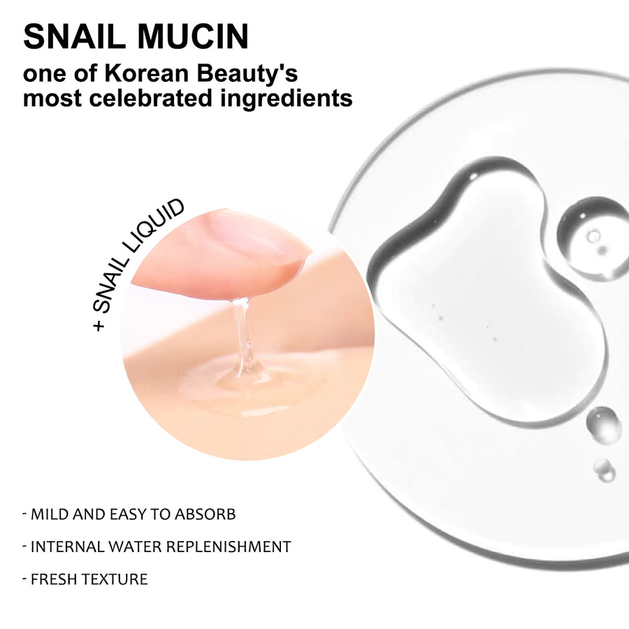 PWYUMAN Gesichtsserum mit 92% Schneckenessenz, 100 ml, Unisex - Bild 2
