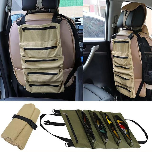JETTING Multifunktionale Werkzeugtasche als tragbarer Werkzeug-Organizer in Beige - Bild 1