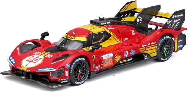 Bburago Ferrari 499P LMH #50 '24, Modellauto, Maßstab 1:43 - Bild 1