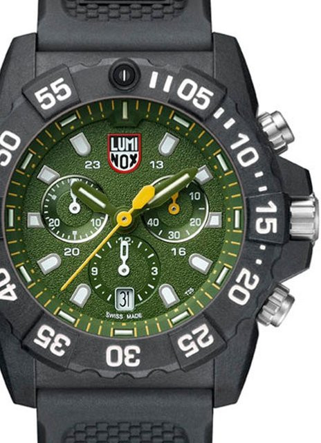 Luminox Chronograph, Quarz, Kunststoff, 45 mm, Silikon, Herren - Bild 1