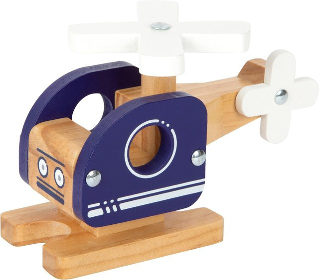 Small Foot Hubschrauber Holz ab 18 Monaten mehrfarbig - Bild 1