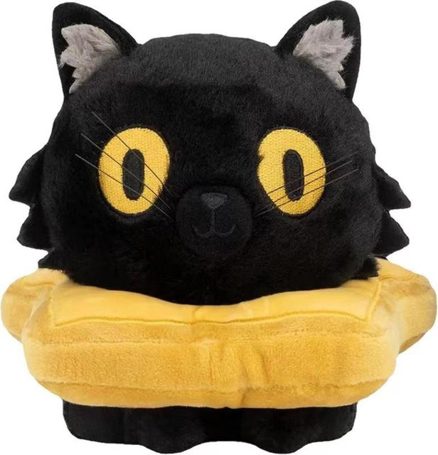 Wucifang Bags Ralph und Bella Plüschtiere, 20cm, Gelb, Schwarz - Bild 1