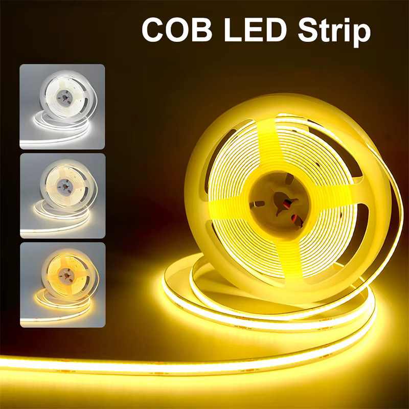 Acosh Neon COB LED-Streifen USB Flexibler LED-Lichtstreifen Warmweiß für Treppen und Möbel - Bild 3