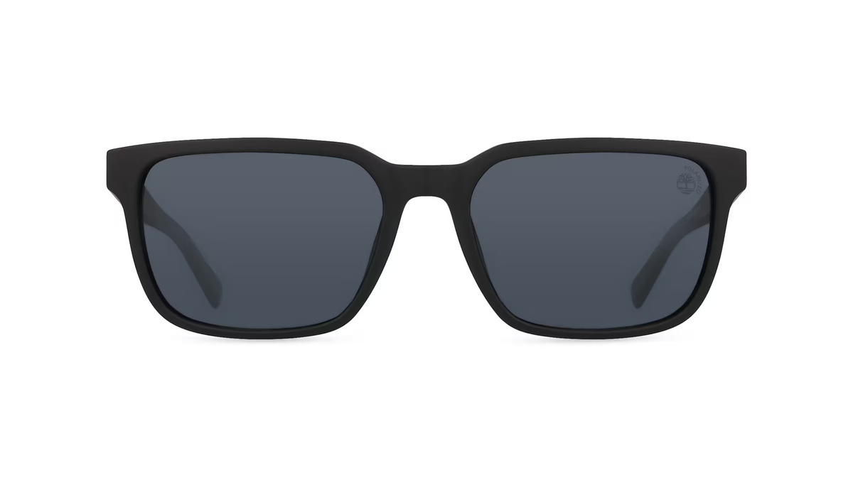 Timberland TB00008 Sonnenbrille Vollrand, Quadratisch, Kunststoff, Unisex, schwarz - Bild 1