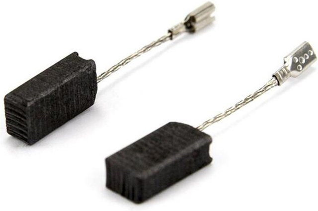 2 Stück Bosch Ersatz Kohlebürsten für GWS750-100 Power Tool in Schwarz - Bild 1