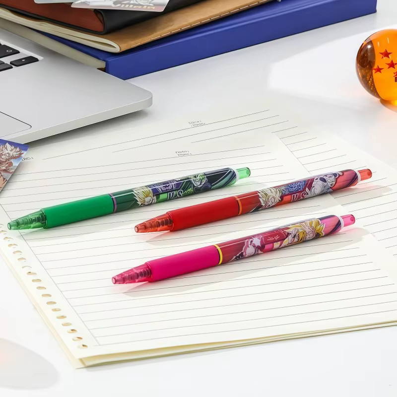 Dragon Ball Schreibstift mit 0,5 mm Mine, schnell trocknender Anime-Stift für Studenten und Fans - Bild 2