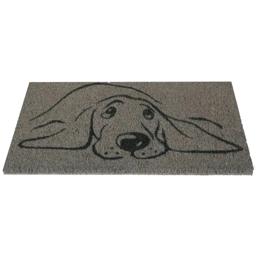 Bestlivings Kokos Fußmatte Grau mit Hundemotiv B: 50 cm, T: 25 cm - Bild 2