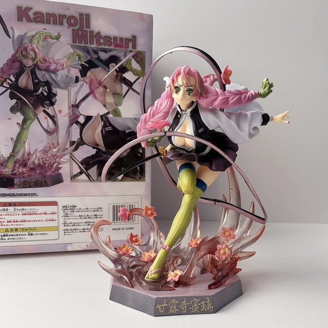 Bandai Demon Slayer Mitsuri Kanroji Actionfigur, Einzelfigur, Kunststoff - Bild 1