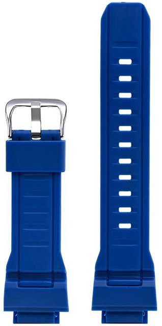 Casio Uhrenarmband, TPU, blue, Unisex - Bild 1