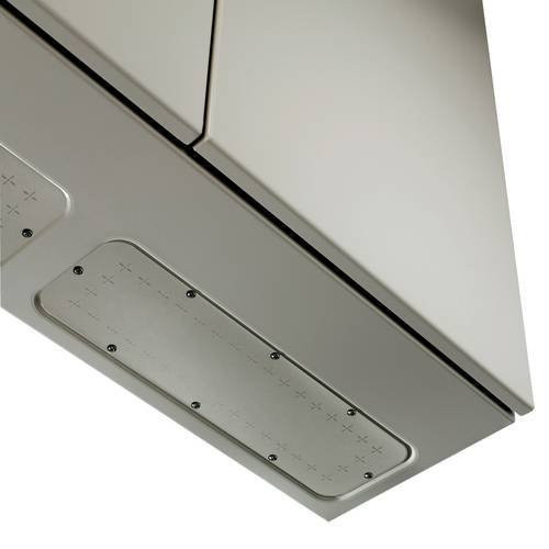 Schneider Electric NSYTLA Kabeldurchführung aus Stahl in Lichtgrau RAL 7035 für eine maximale Plattenstärke von 1,5 mm - Bild 1
