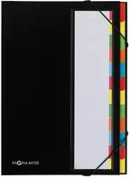 PAGNA Ordnungsmappe Deskorganizer Premium A4 mit 12 Fächern in Schwarz und Multicolour - Bild 1