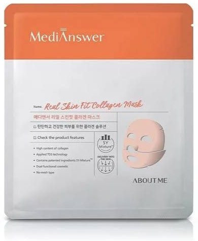 MediAnswer Fit Collagen Maske, 4 Stück, Unisex - Bild 1