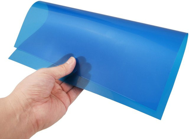 ZuiyouBaby1 Farbgel-Filterset mit 18 Blauen Kunststoffplatten für LED-Lichtstudio, Maße pro Platte: Breite: 21,1 cm, Höhe: 21,1 cm - Bild 1