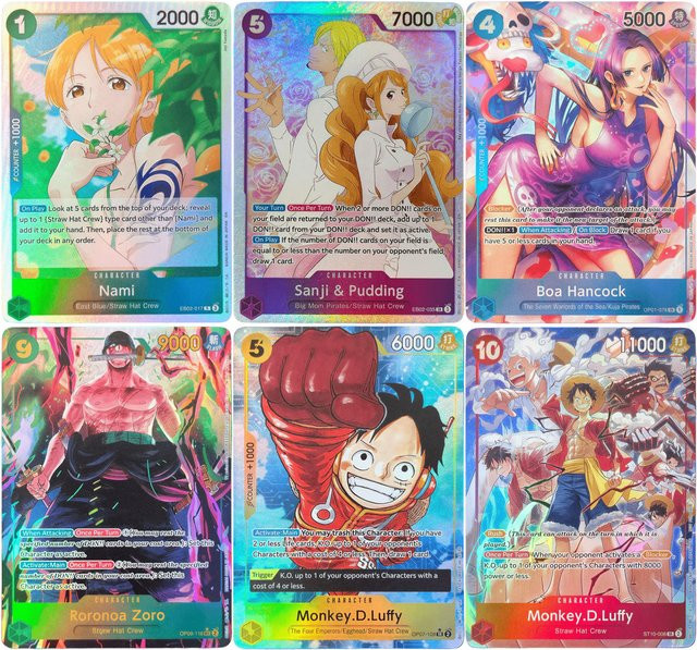 Bandai One Piece Sammelkarten, Piraten, englisch - Bild 1