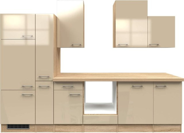 Flex-Well Küchenzeile ohne Elektrogeräte in Nepal, Farbe: Beige - Bild 1