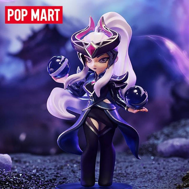 POP MART League of Legends Midlane Icons Blind Box Mystery Box Serie mit mehrfarbigen Figuren als Dekorationsmodell für deinen Schreibtisch - Bild 1