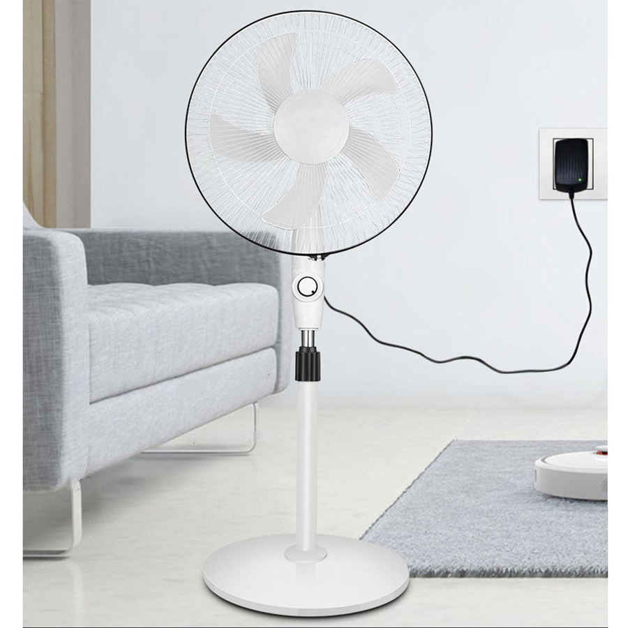 Aimo Standventilator in Weiß mit großem Luftvolumen und 3 Geschwindigkeiten, Höhe: 120 cm - Bild 3