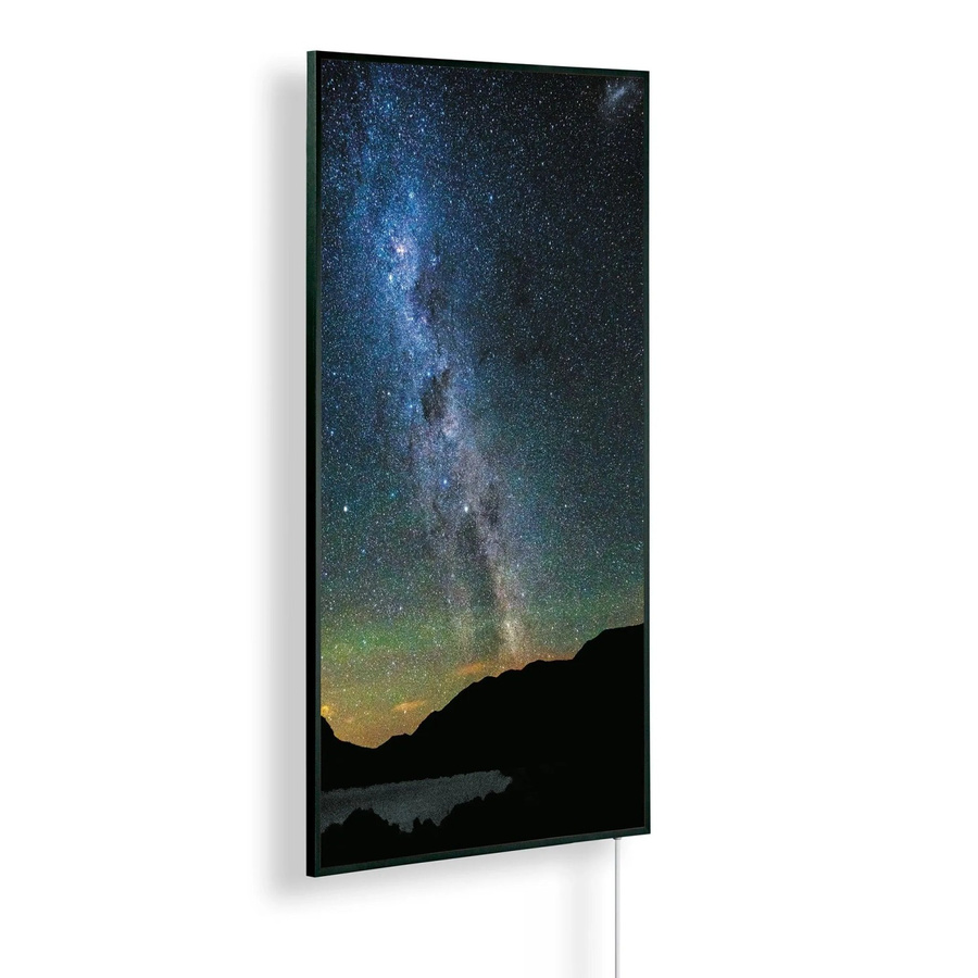 Könighaus Infrarotheizung Panorama Sternenhimmel in Schwarz mit 1.000 W - Bild 2