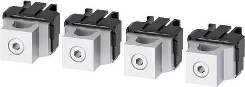 Siemens Rundleiteranschlussklemme 3VA9234-0JB11 in Silber - Bild 1